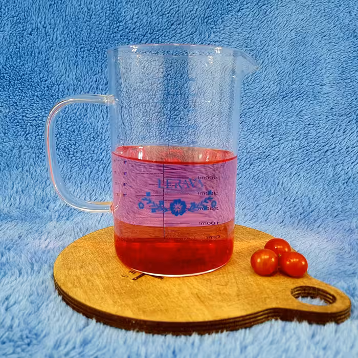 شیرجوش مدرج شعله مستقیم LERAVA حجم 1 لیتر