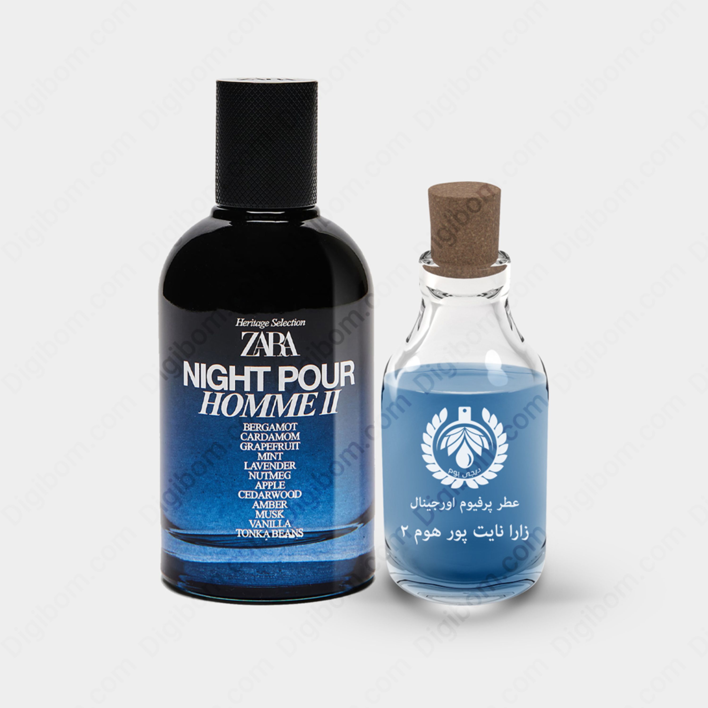 عطر زارا نایت پور هوم 2 Zara Night Pour Homme II حجم 50 میل
