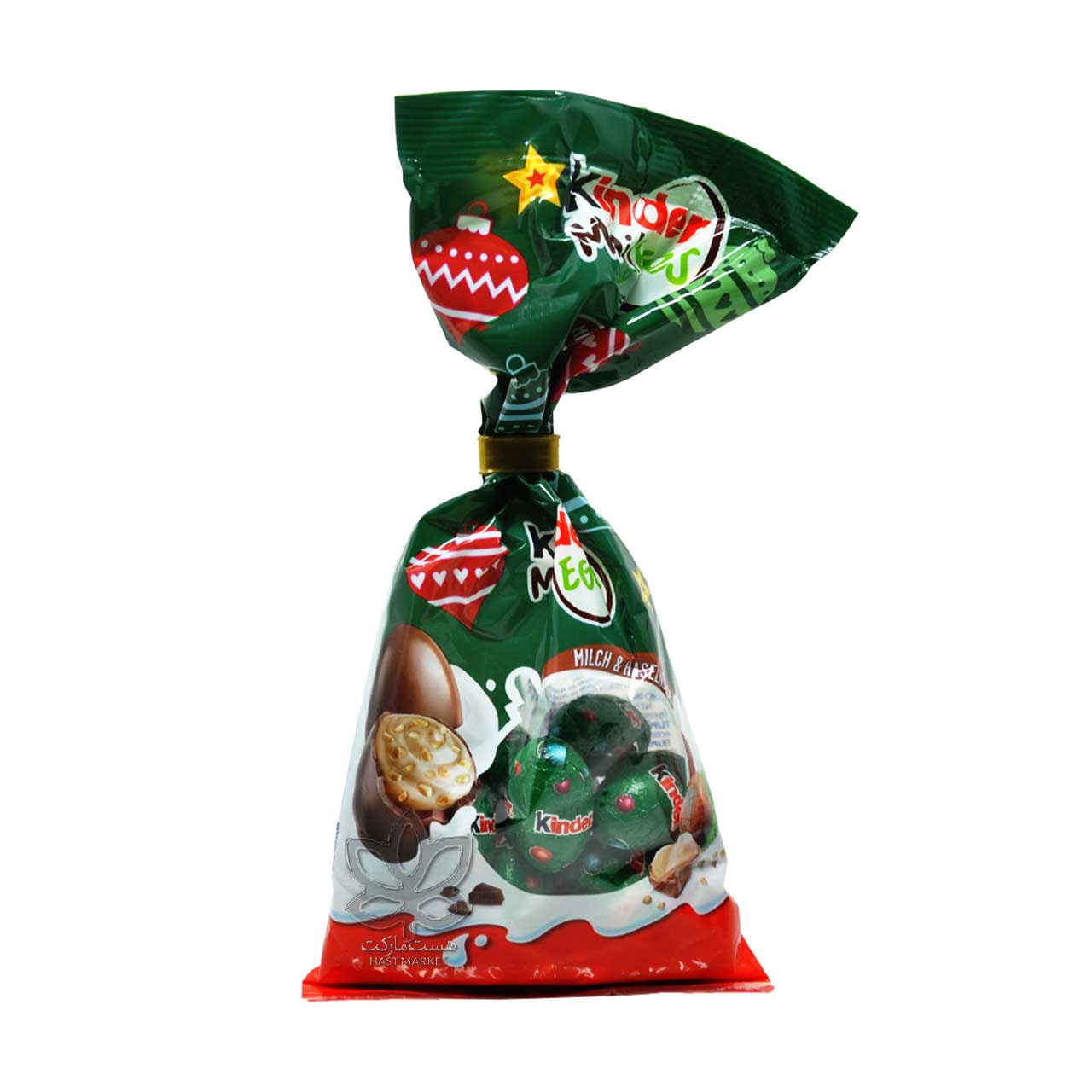 شکلات مینی تخم مرغی مغز فندقی 17 عدد کیندر - kinder