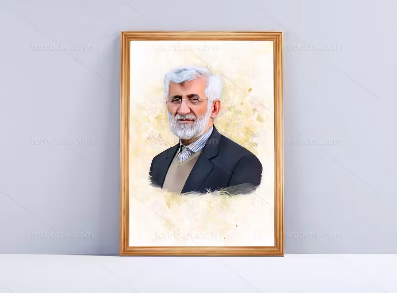 طرح نقاشی دیجیتال دکتر سعید جلیلی | گرافیک با طعم تربچه