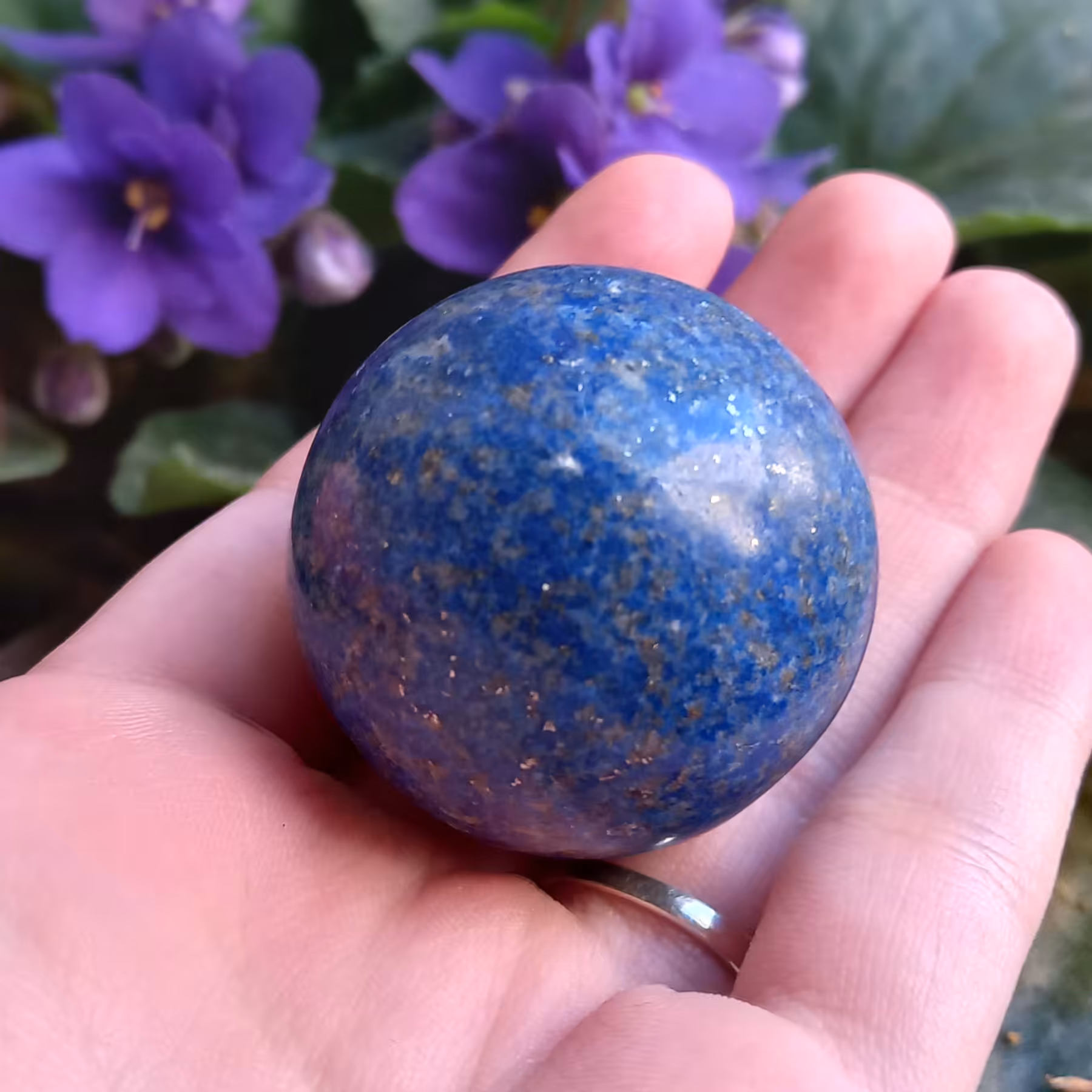 گوی لاجورد طبیعی افغانستان (برند آمترین مون) 