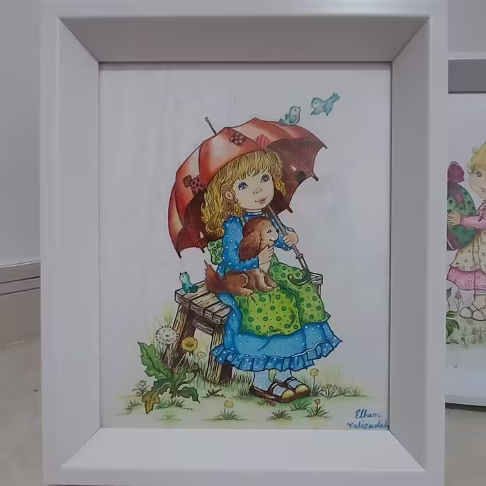 تابلو مدادرنگی کد 03