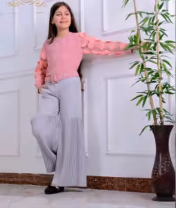 شلوار دخترانه لبه پلیسه
