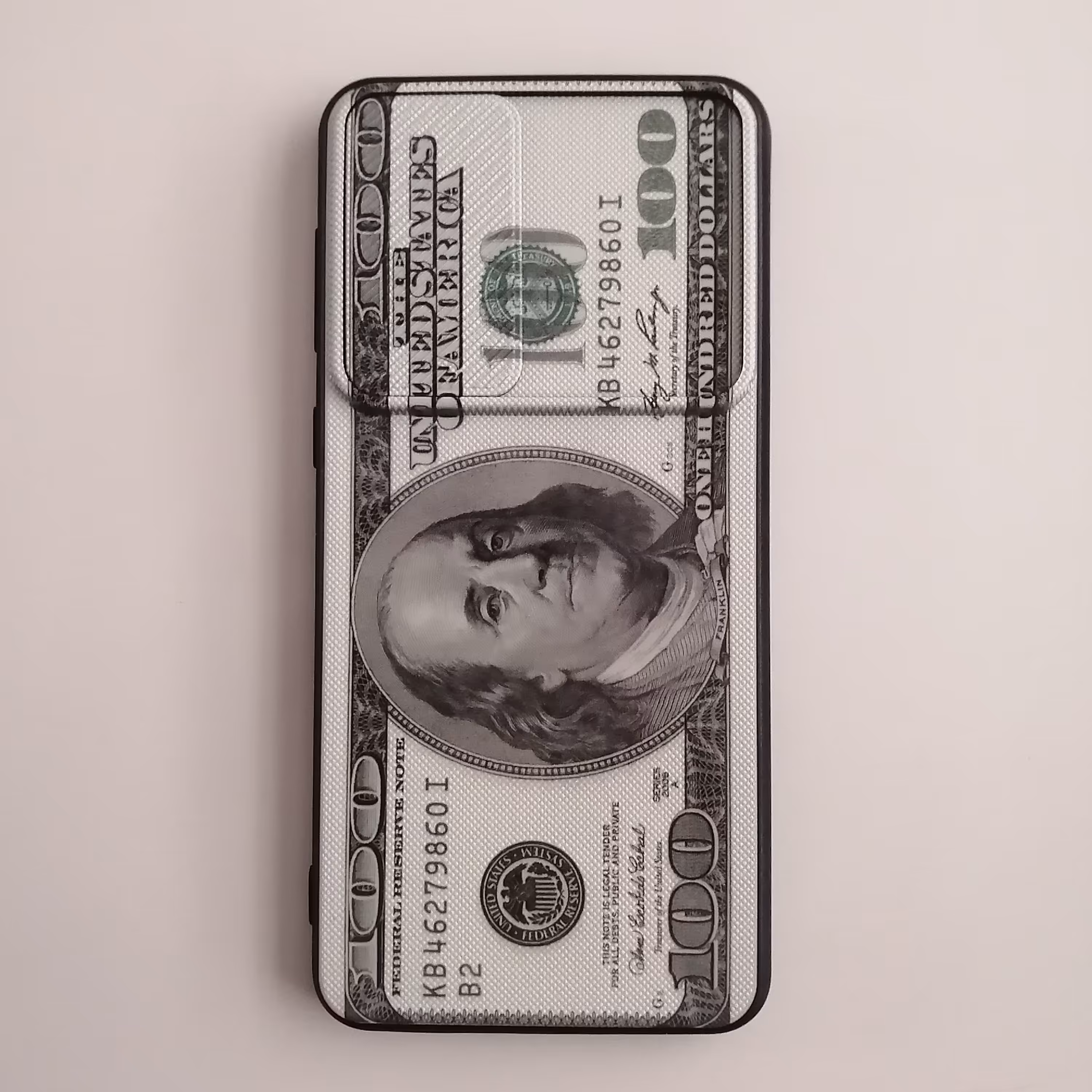 قاب کشویی به همراه پاپ سوکت طرح دلار برای گوشی سامسونگ a73