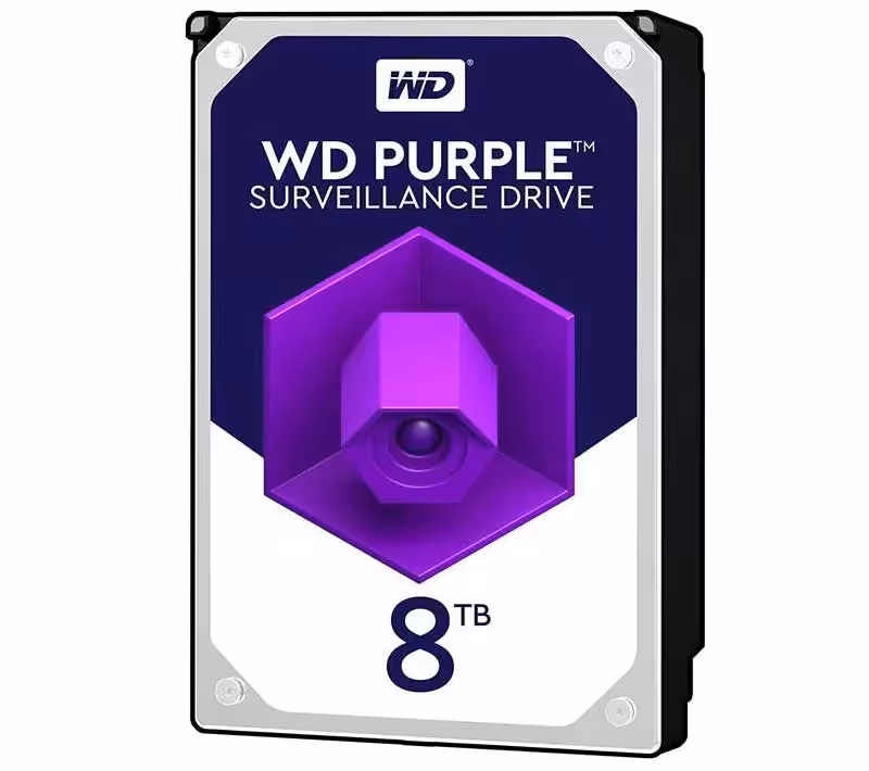 هارددیسک اینترنال وسترن دیجیتال مدل Purple ظرفیت 8 ترابایت