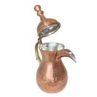 قهوه جوش دله عربی مسی طرح لیزری کد ZH2123