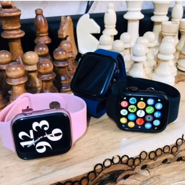 ساعت هوشمند دارای حافظه 64 گیگابایتی اپل واچ اسمارت واچ همراه با گارانتی و ارسال رایگان