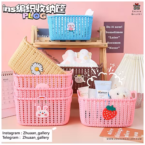 سبد نظم دهنده Kawaii Basket فانتزی