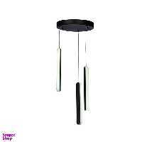 چراغ آویز چشمه نور کد L6411/3-BK