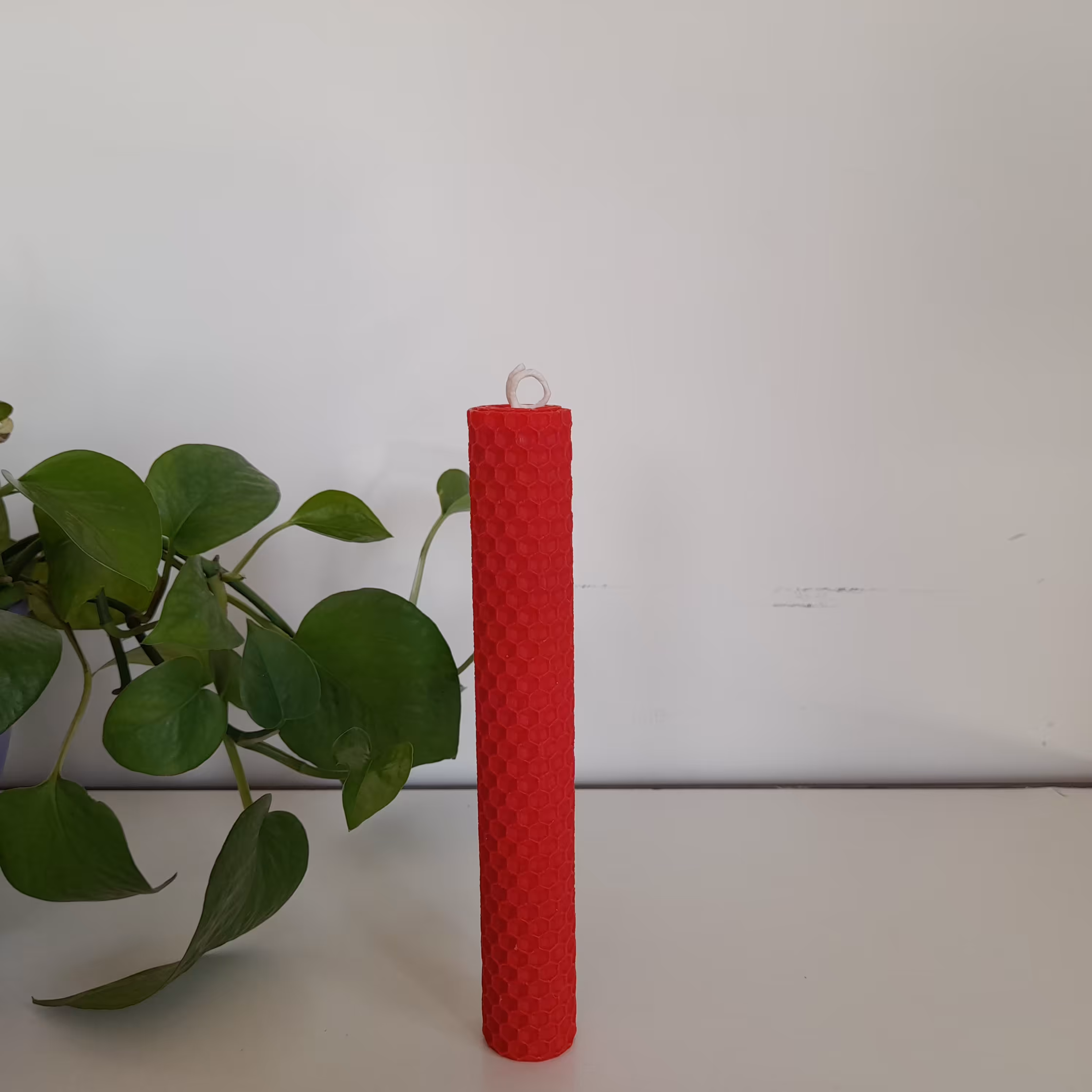 شمع استوانه‌ای بیزوکس 18 سانت