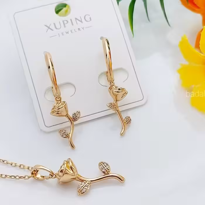 نیم ست شاخه گل