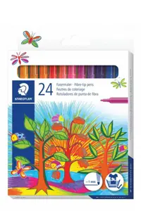 ماژیک رنگ آمیزی 24 عدد fiber tip pen cardboard st325c24 استدلر staedtler