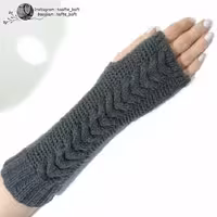 دستکش بافتنی بدون انگشت