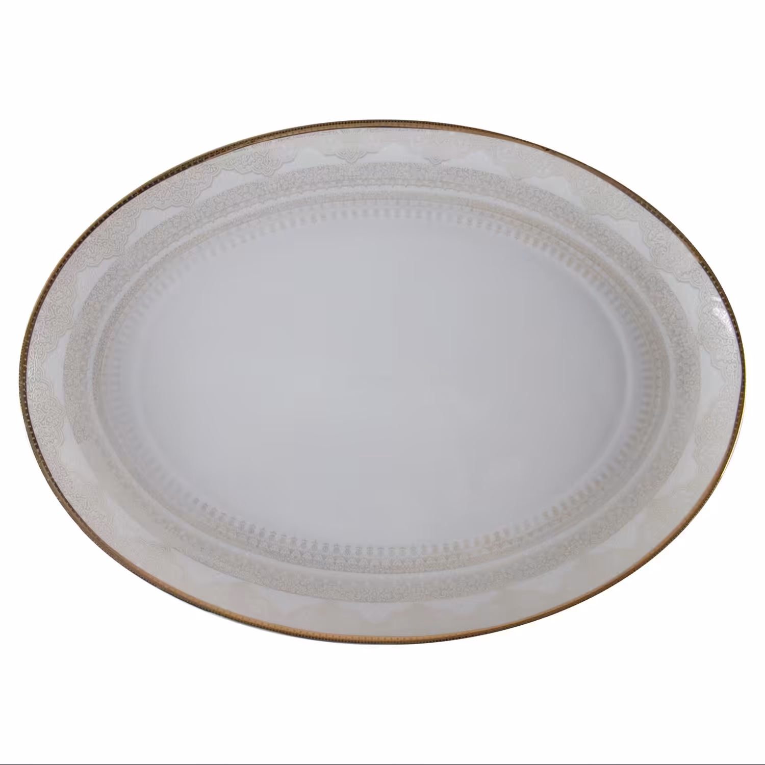 دیس کباب و ماهی 12 چینی لورین مدل دلناز جفتی کد 3417 (پس کرایه)