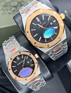 ساعت مچی ست مردانه و زنانه آدمار پیگه استیل AP