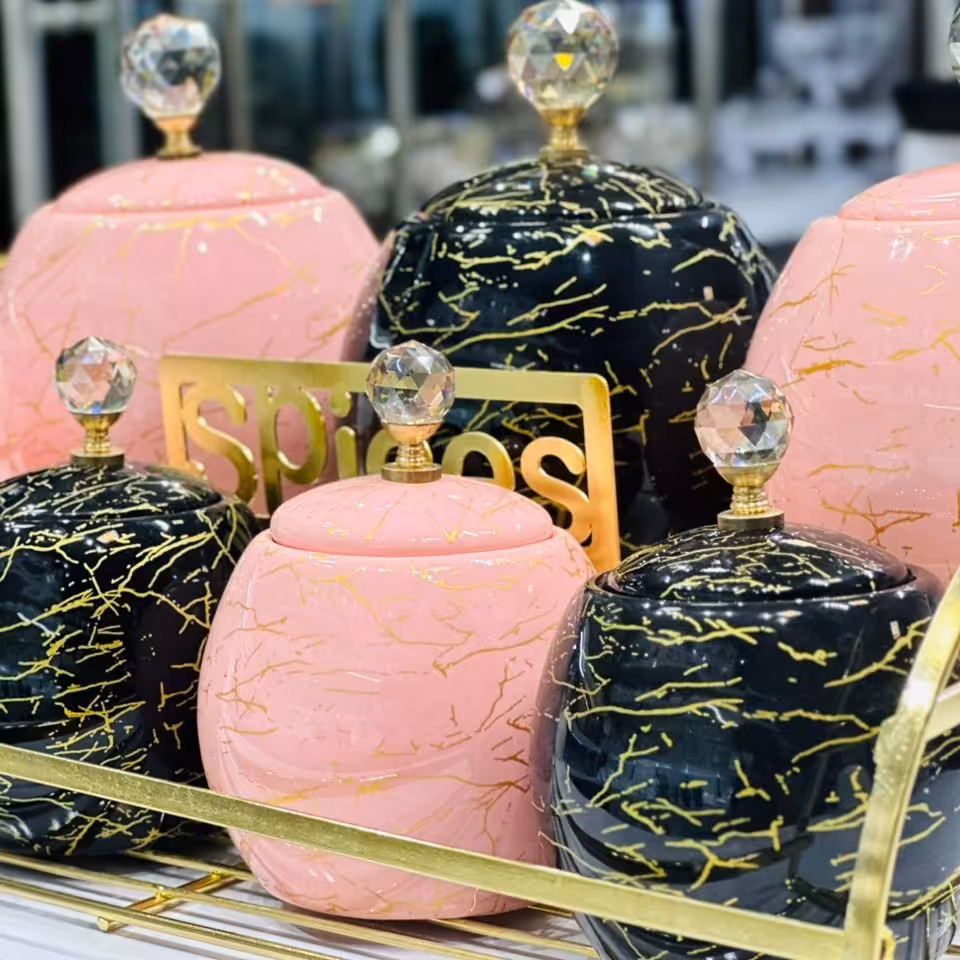 جا ادویه 7پارچه سرامیک 