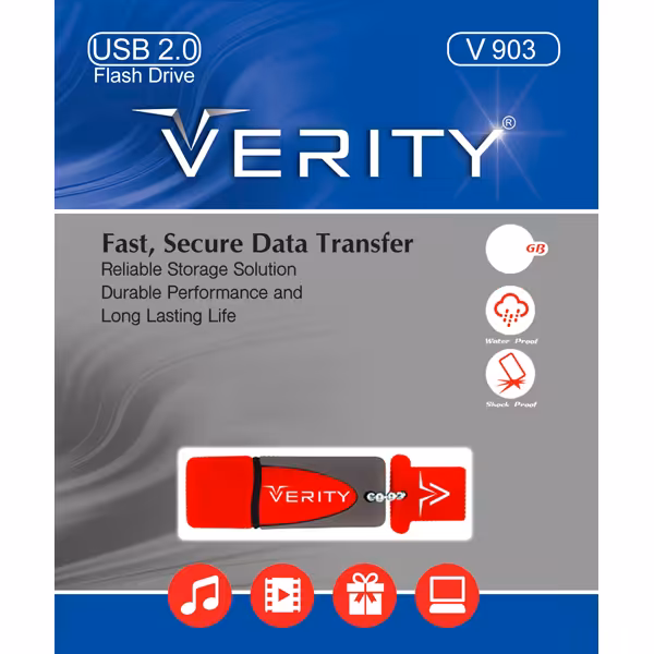 فلش مموری وریتی مدل وی 903 با ظرفیت 16 گیگابایت