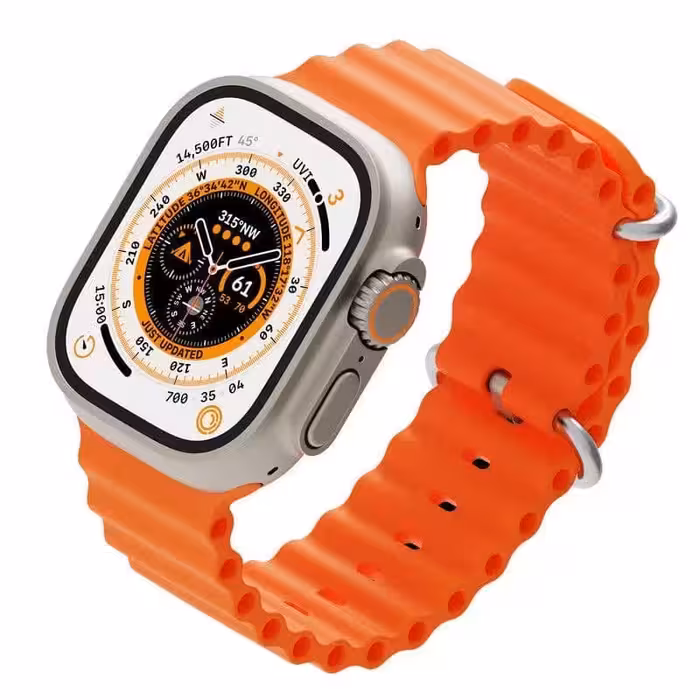 ساعت هوشمند T10 ultra پک پلمپ با شارژر وایرلس رنگ مشکی