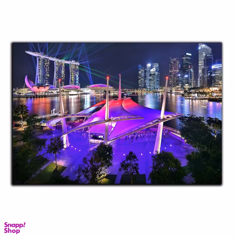 تابلو شاسی بکلیت طرح برج های سه قلو سنگاپور مدل SH-510