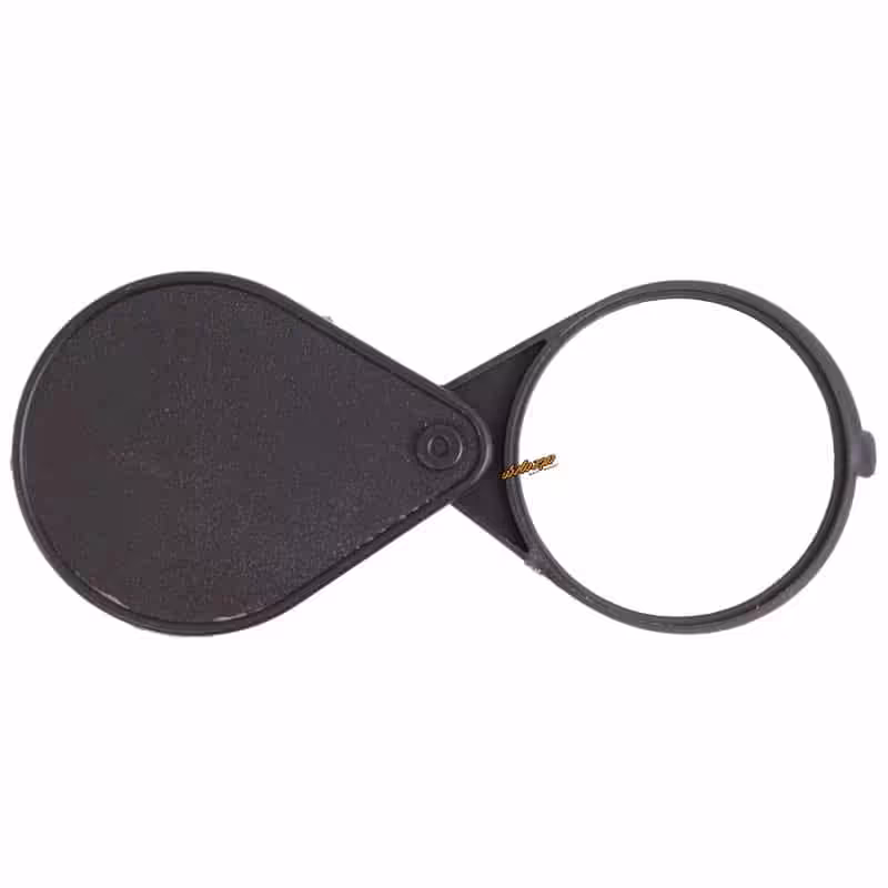 ذره بین 50 میلی متری تاشو مشکی