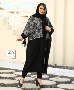 مانتو پیراهنی سایز بزرگ تا سایز 60