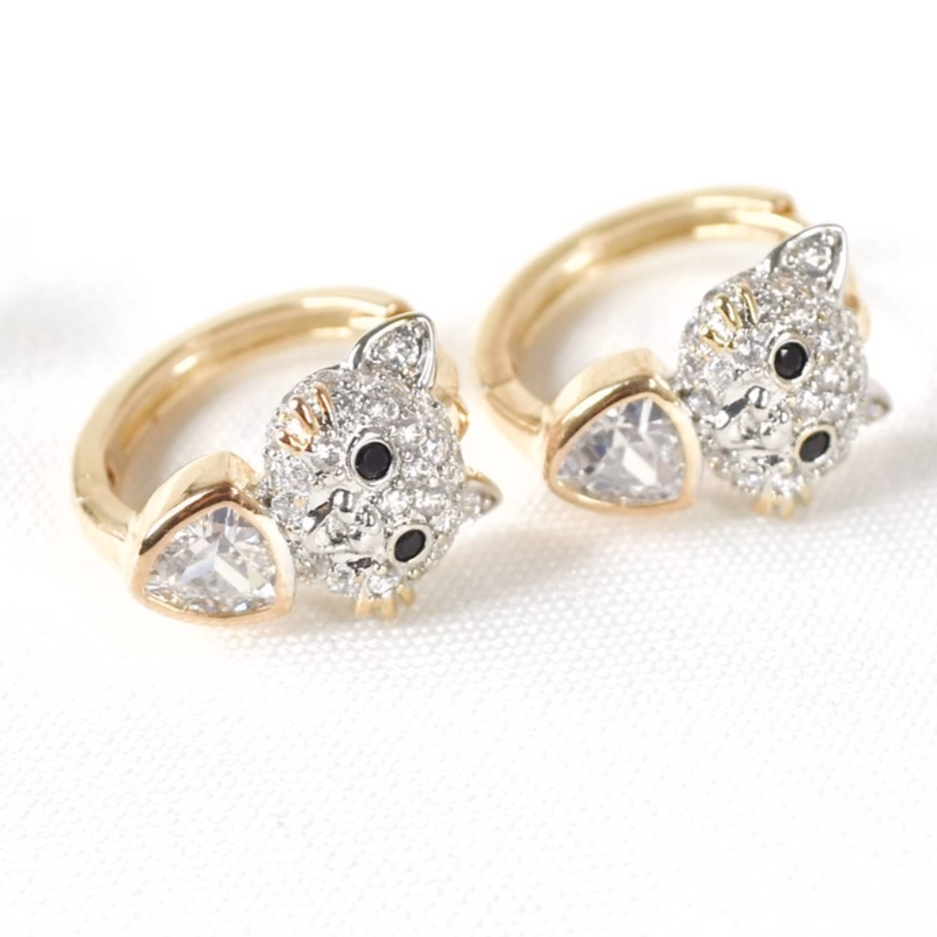 گوشواره ژوپینگ کیتی بچه گانه کد 7442