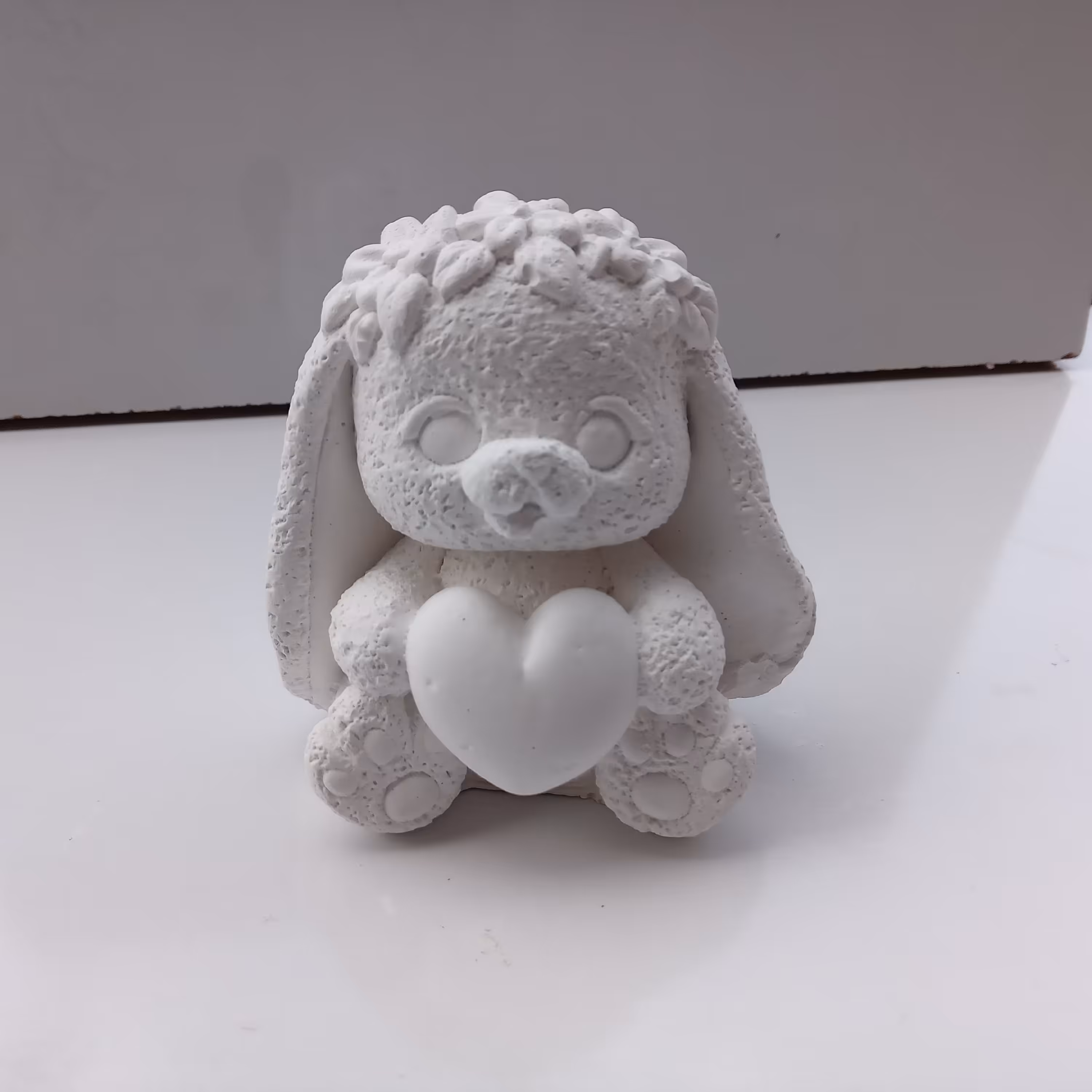 بیس خام خرگوش قلب به دست نداد سال 1402 خیلی خیلی جذاب جنس پودر سنگ هنری