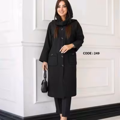 مانتو مجلسی کرپ مدل بهاره