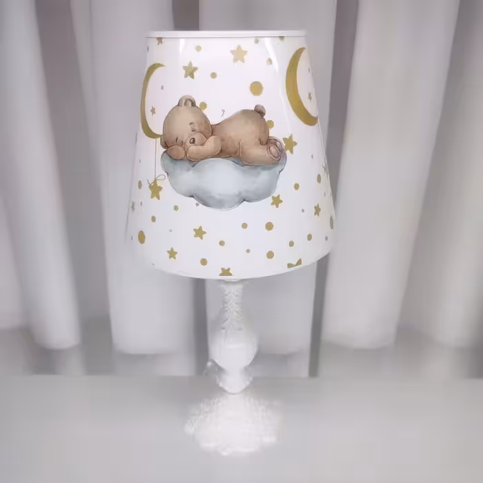 اباژور  طرح خرس و ماه و ستاره با پایه طرح ایتالیا