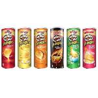چیپس pringles original  (165گرمی)انواع طعم
