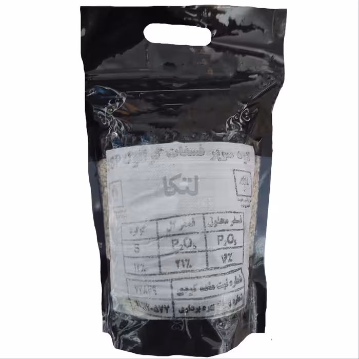 کود سوپر فسفات گرانول لتکا مدل ساده وزن 20 کیلوگرم