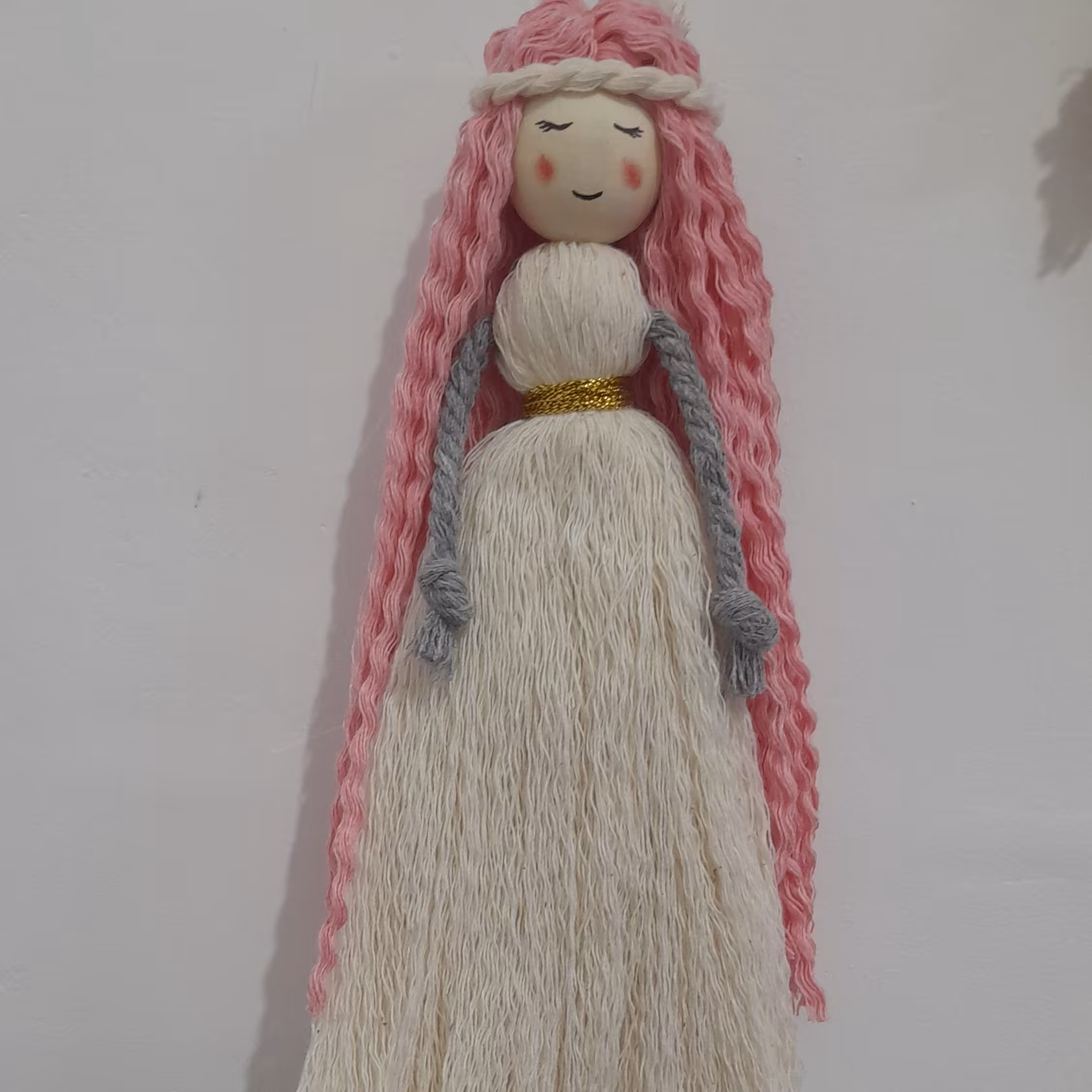 فرشته مکرومه  دست بافت