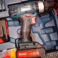 کیت و ست ترکیبی دریل چکشی 18 ولت رونیکس 53 تکه رونیکس مدل RS-8019 