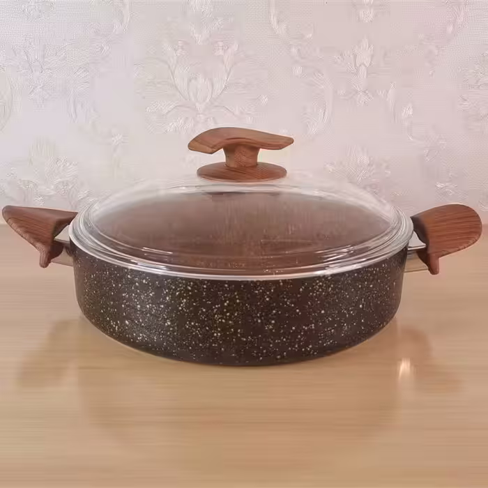 تابه دو دسته گرانیتی سایز 26  اویز