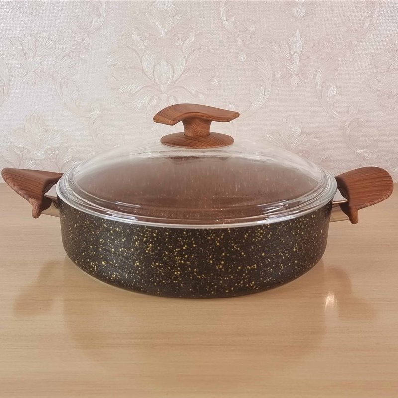 تابه دو دسته گرانیتی سایز 26 اویز
