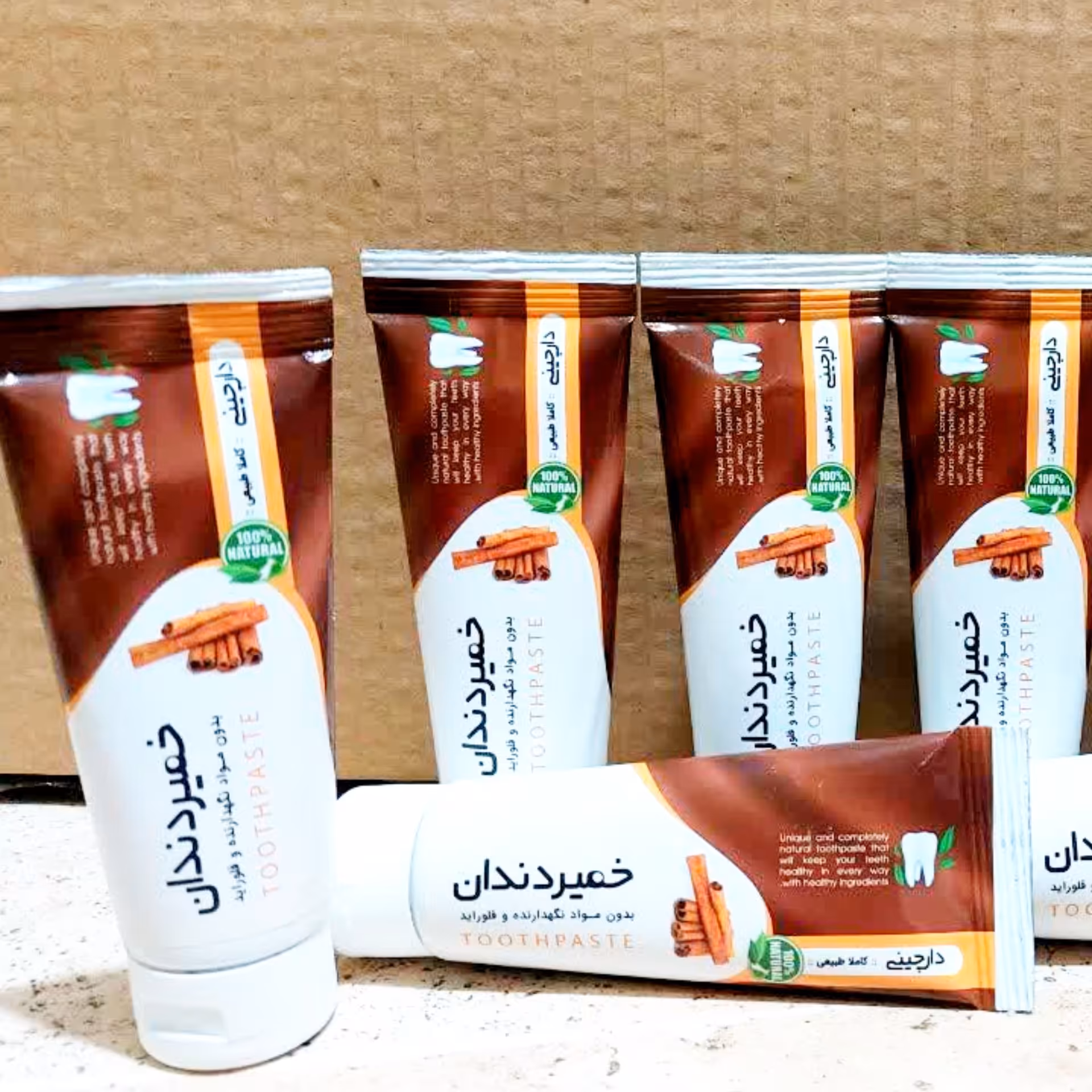 خمیر دندان دارچینی