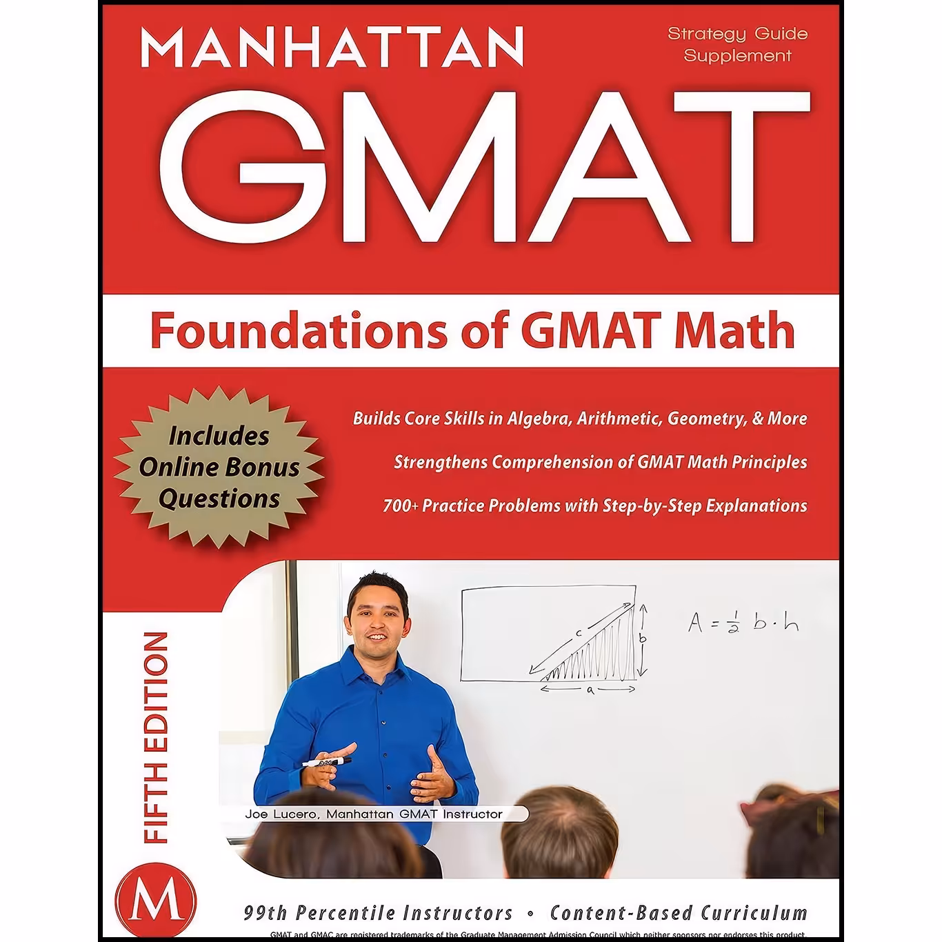 کتاب زبان اصلی Foundations of GMAT Math th Edition 