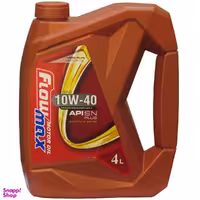 روغن موتور بنزینی فلومکس مدل توربوپلاس 10W-40 SN حجم 4 لیتر