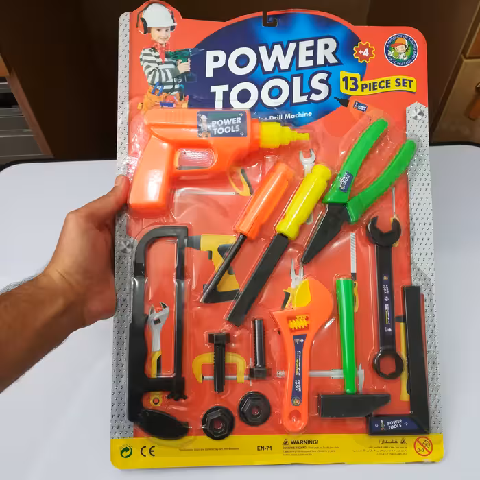 ست ابزار نجاری کامل پاور تول