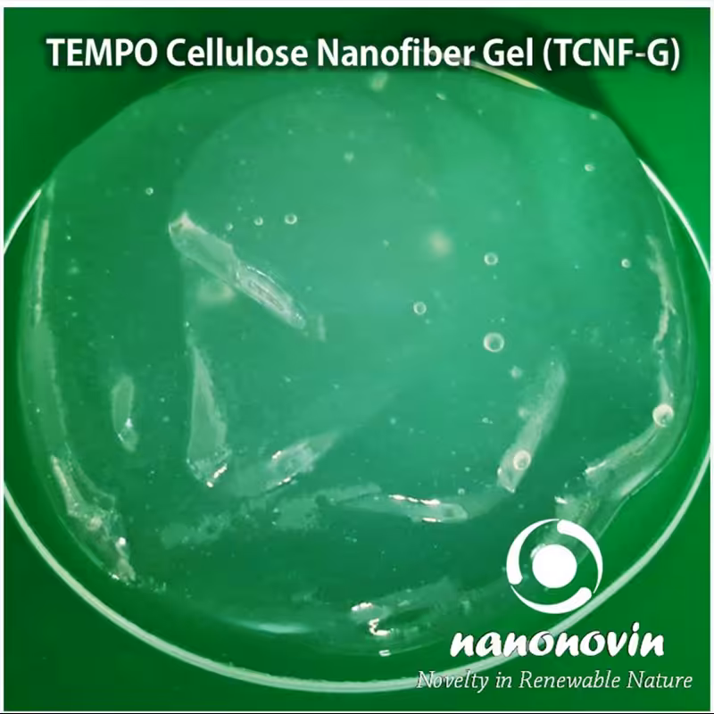 ژل نانوفیبر سلولز- تمپو (1درصد-250 گرم) نانوسلولز