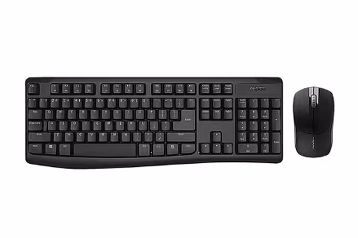 کیبورد و ماوس وایرلس رپو مدل X1800 ProRapoo X1800 Pro 2.4GHz Wireless Keyboard & Mouse