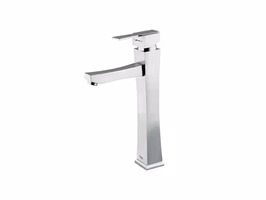 شیر روشویی پایه بلند شودر مدل ایمپرو کروم مات