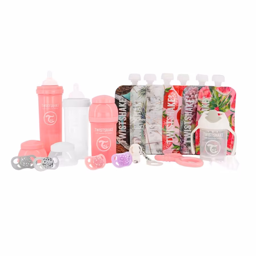 پکیج شیشه شیر و اکسسوری کودک تویست شیک  Twistshake