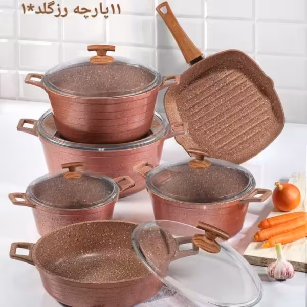 سرویس قابلمه گرانیتی 11 پارچه ریور