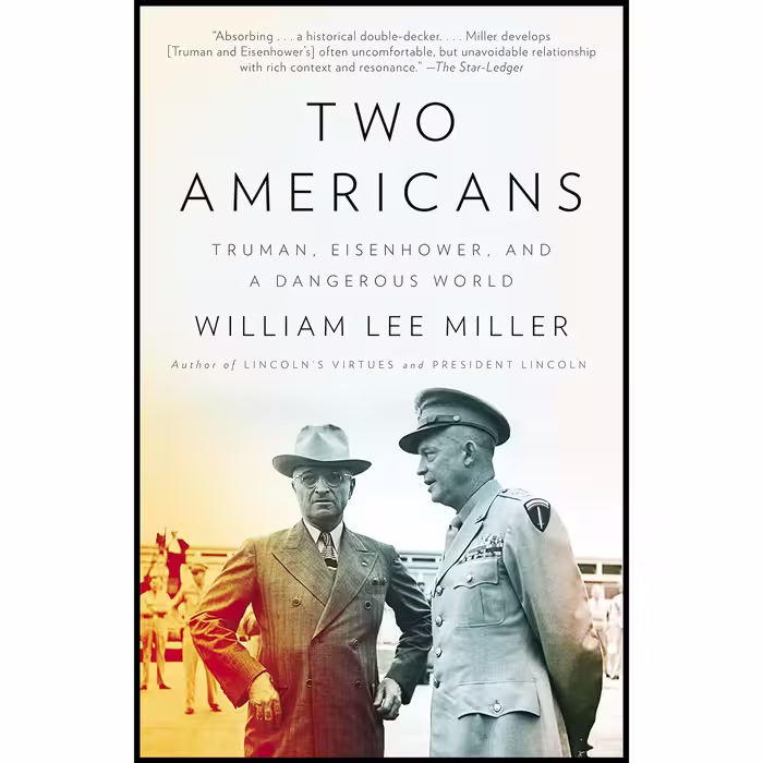کتاب زبان اصلی Two Americans اثر William Lee Miller انتشارات Vintage