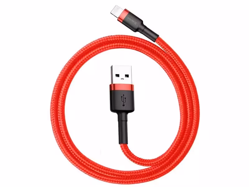 کابل شارژ Lightning باسئوس مدل CALKLF-A09 طول 0.5 متر