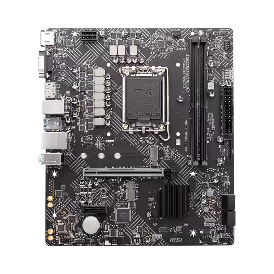 مادربرد ام اس ای مدل MSI PRO H610M-G DDR4 فروشگاه گیمینگ تکاف