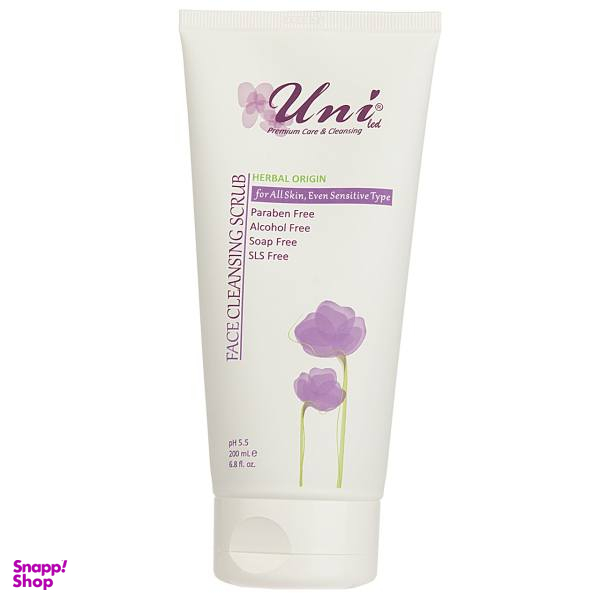 ژل لایه بردار صورت یونی لد (Uni Led) سری Herbal Origin مدل All Skin حجم 200 میلی‌ لیتر