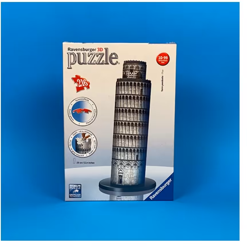 پازل 216 تکه 3 بعدی رونزبرگر طرح Leaning Tower of Pisa (برج پیزا)
12557 Ravensburger