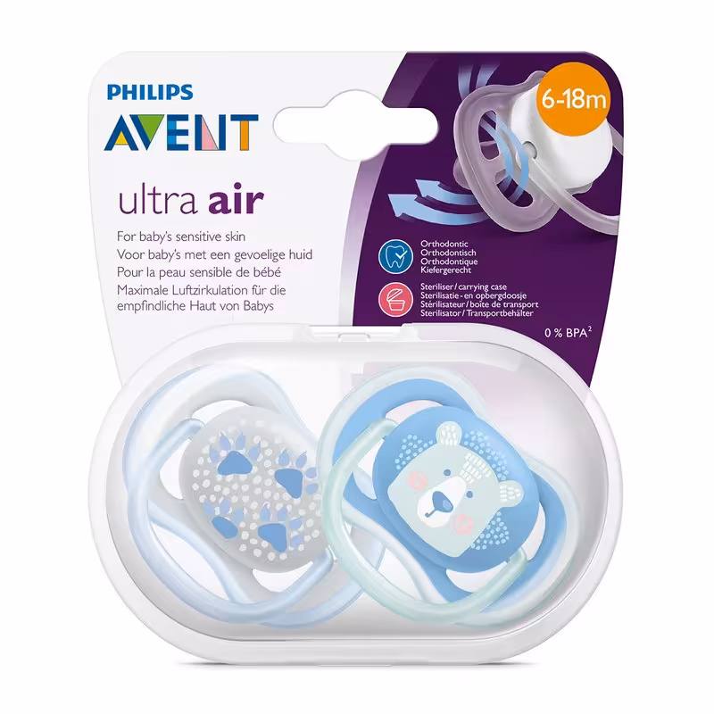 پستانک اونت مدل A085.06 خرس آبی